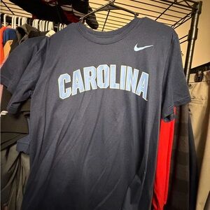 UNC Tar Heels Nike Navy Blue Dri-FIT Tee